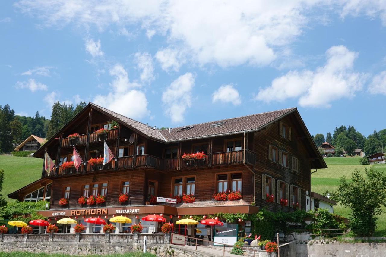 Hotel Rothorn Sigriswil Exterior foto